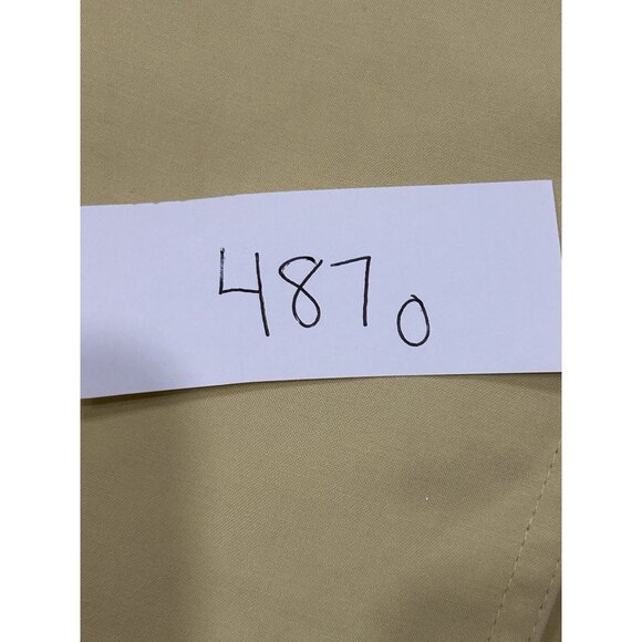 Ellen Tracy Womens Double-Breasted Coat Light Yellow Size 18 - Picture 9 of 9